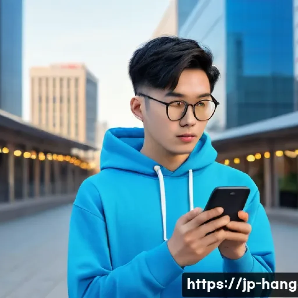 한글 입력 방식의 변화 - **Prompt:** A dynamic and colorful depiction of a young adult, possibly a student or a blogger, inte...