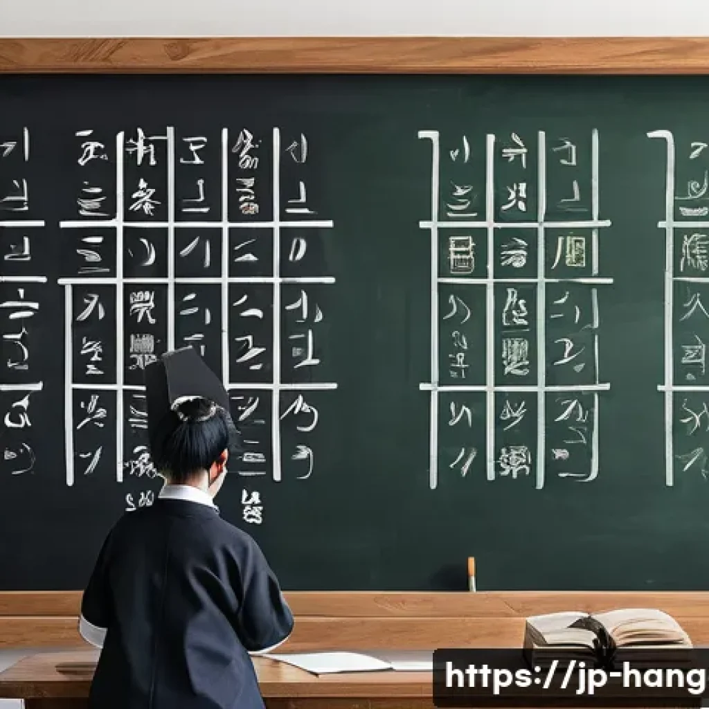 한글과 타 언어 비교 연구 - A detailed educational illustration showing a side-by-side comparison of Korean and Japanese verb co...