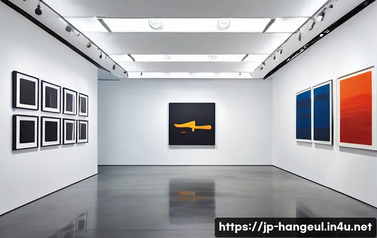 한글 서예 작품 감상 관련 이미지 1