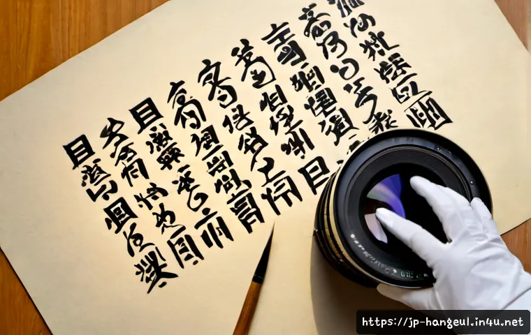 한글 서예의 역사 관련 이미지 1